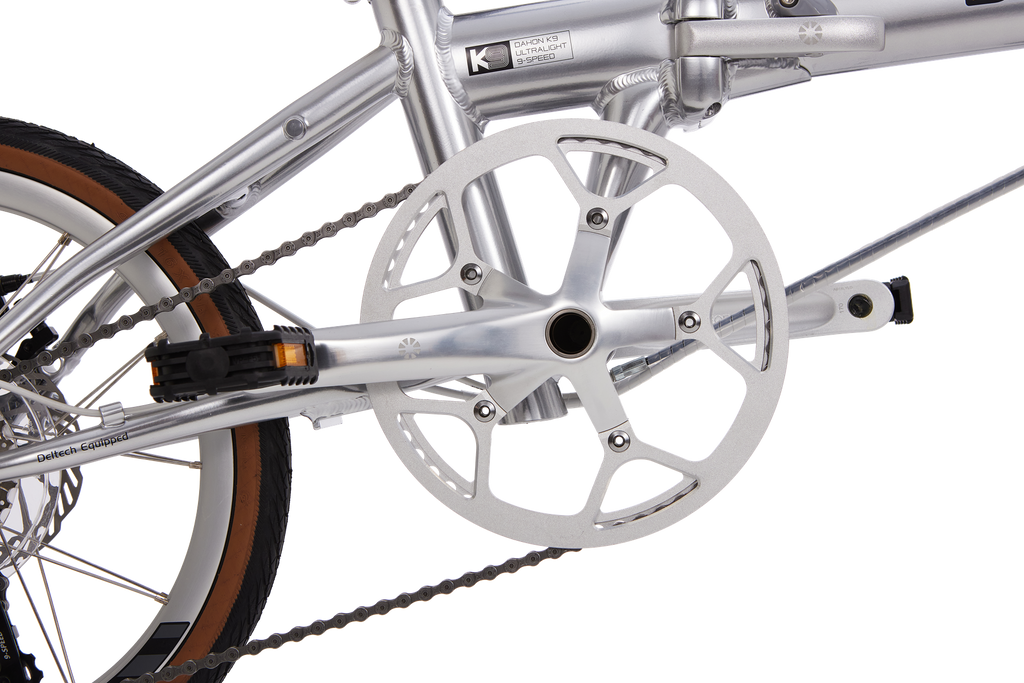 DAHON Vélo pliant K9 Argent vif pneu 16 po (349)