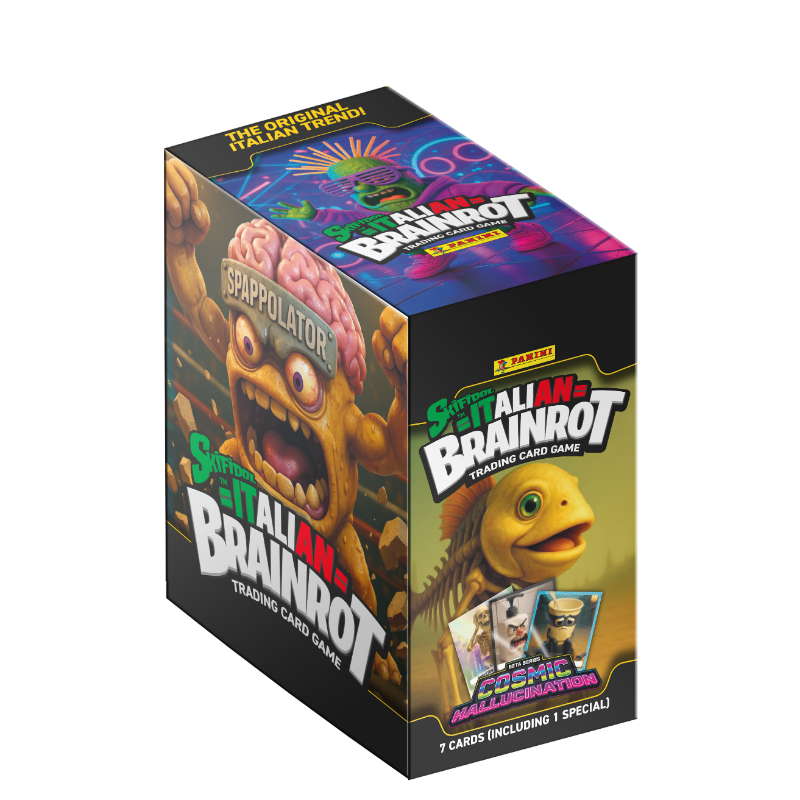 PANINI SKIFIDOL ITALIAN BRAINROT TRADING CARDS GAME 2 Boite de 24 pochettes