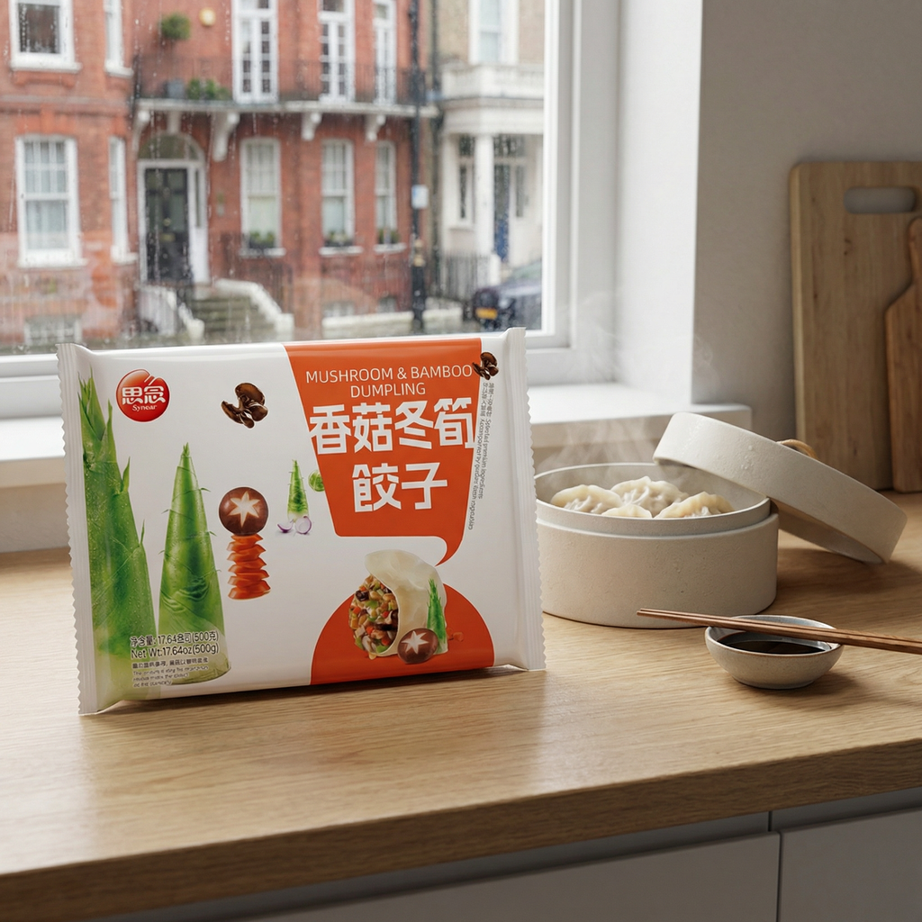 Synear Raviolis aux champignons et pousses de bambou - 500 g