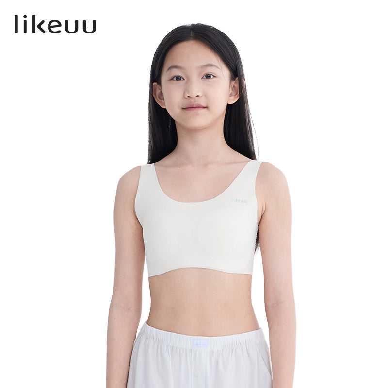 likeuu Soutien-gorge basique - blanc cassé
