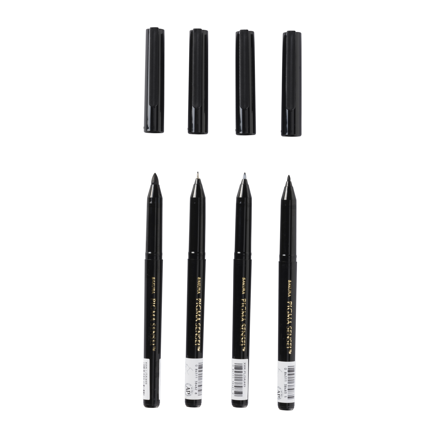 Coffret Sakura Pigma Sensei Manga - 4 tailles - Noir