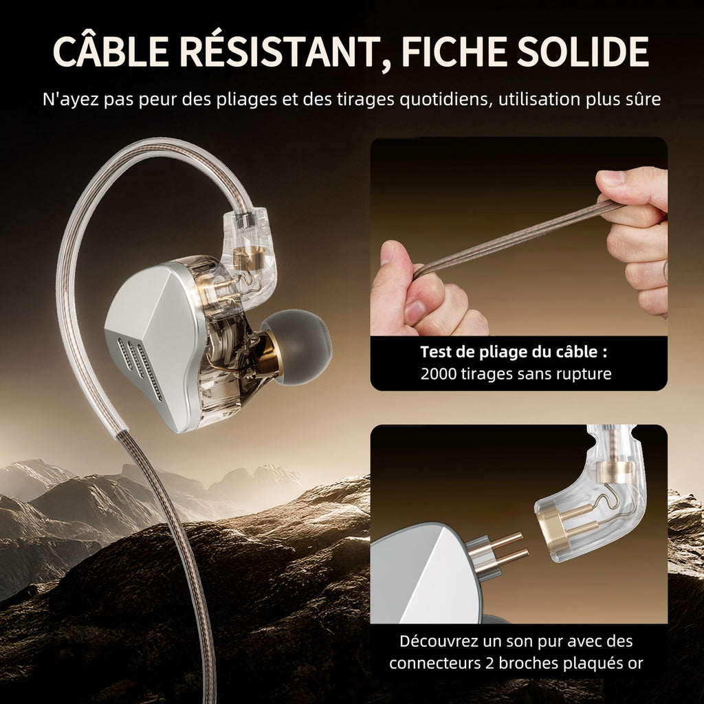 HIFI WALKER A20 Pro Écouteurs Hi-Fi
