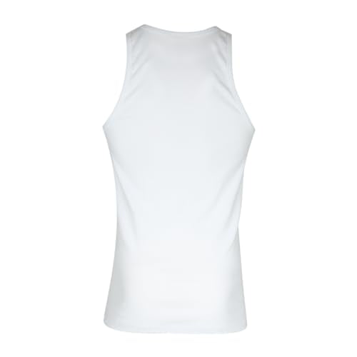 EMINENCE Débardeur Premium Pur Coton, Blanc, M