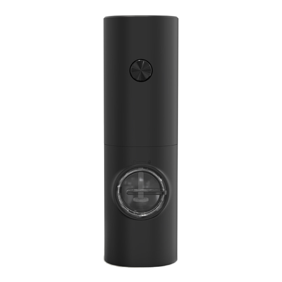 Cuisync Moulin à Sel et Poivre Électrique – Moulin Automatique avec Lumière LED, Fonctionnement à Une Main (1 Pièce, Noir), KYMQ-14
