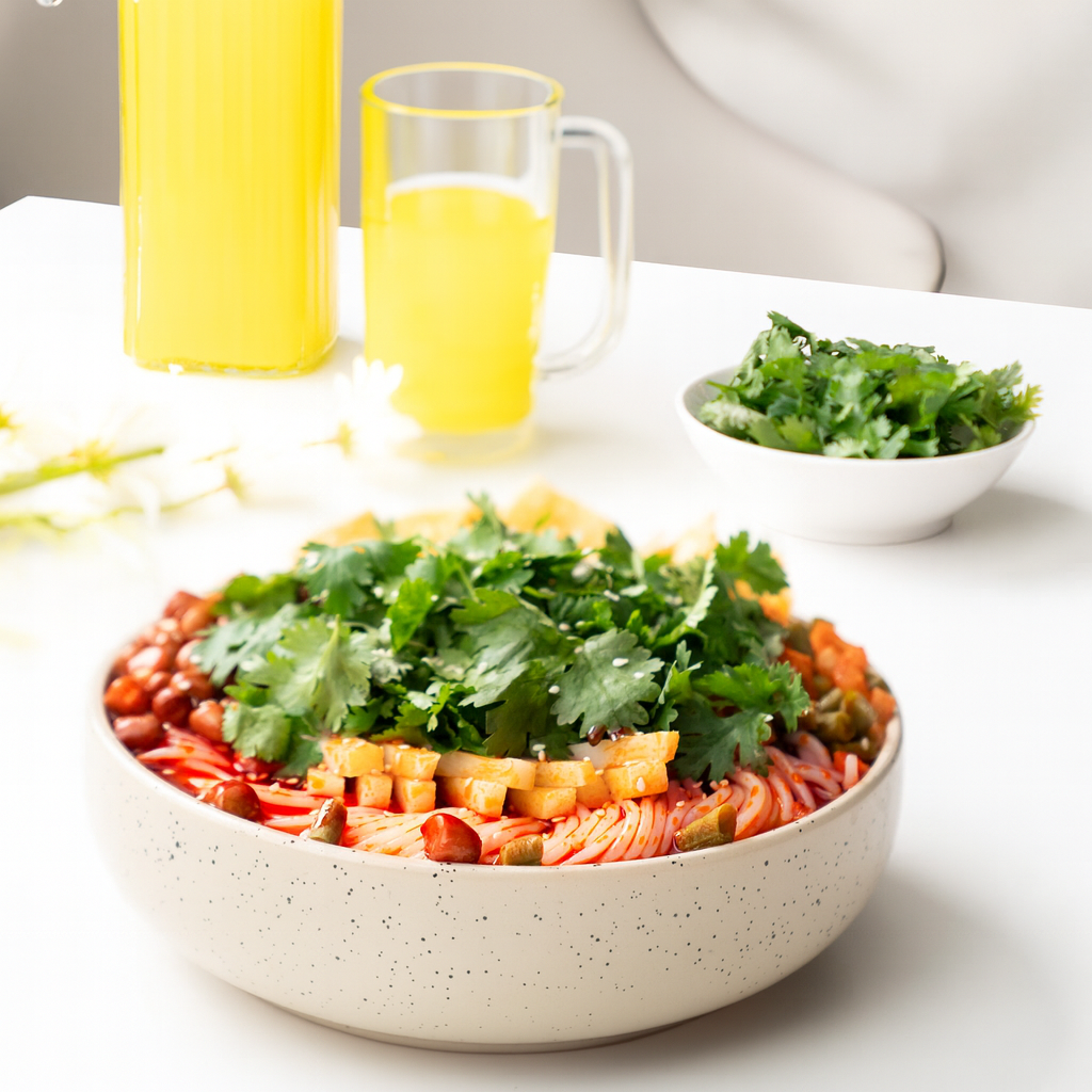 HAOHUANLUO Nouilles de riz Luosifen saveur piment à l’huile et coriandre - 270 g