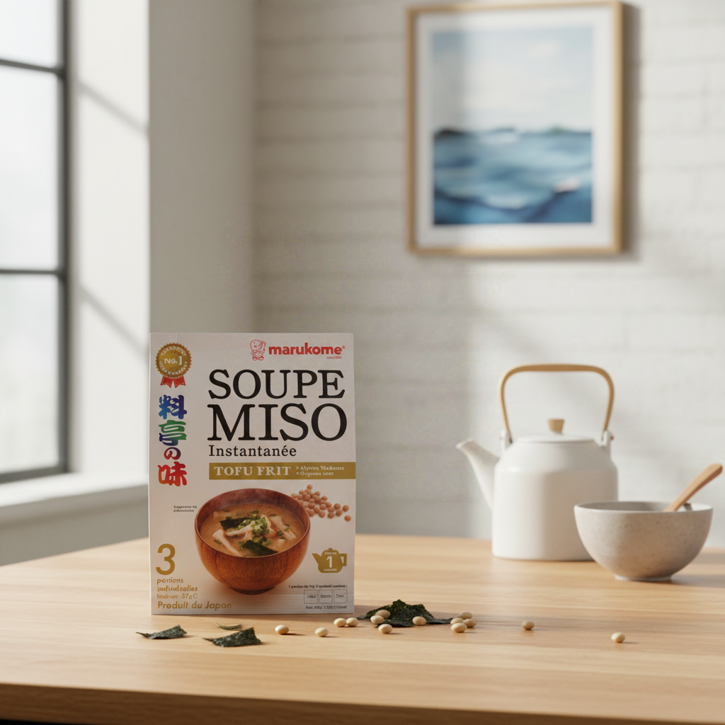 Marukome Soupe miso au tofu frit - 57 g