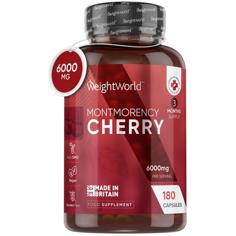 WeightWorld Cerise de Montmorency 6000 mg 180 gélules