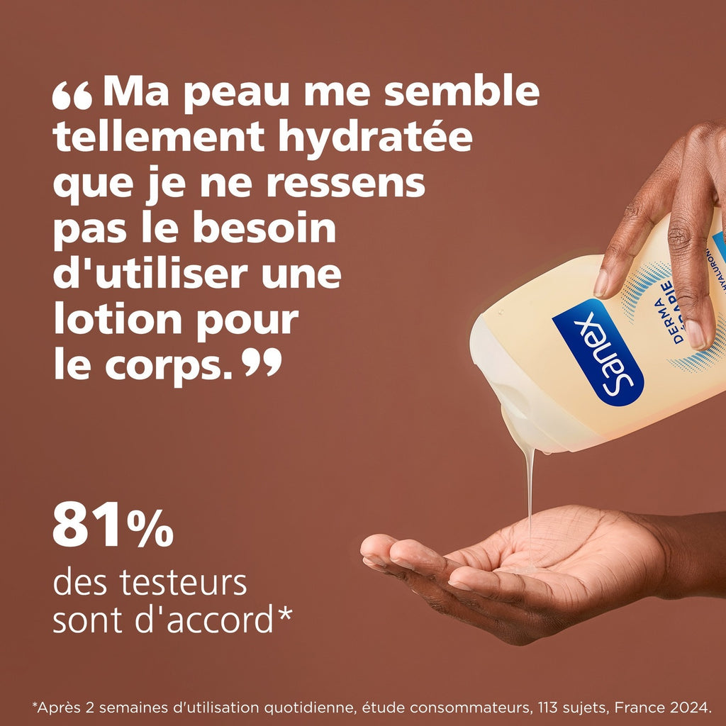 Sanex Crème Douche Derma Thérapie Anti-Dessèchement peaux très sèches 425 ml