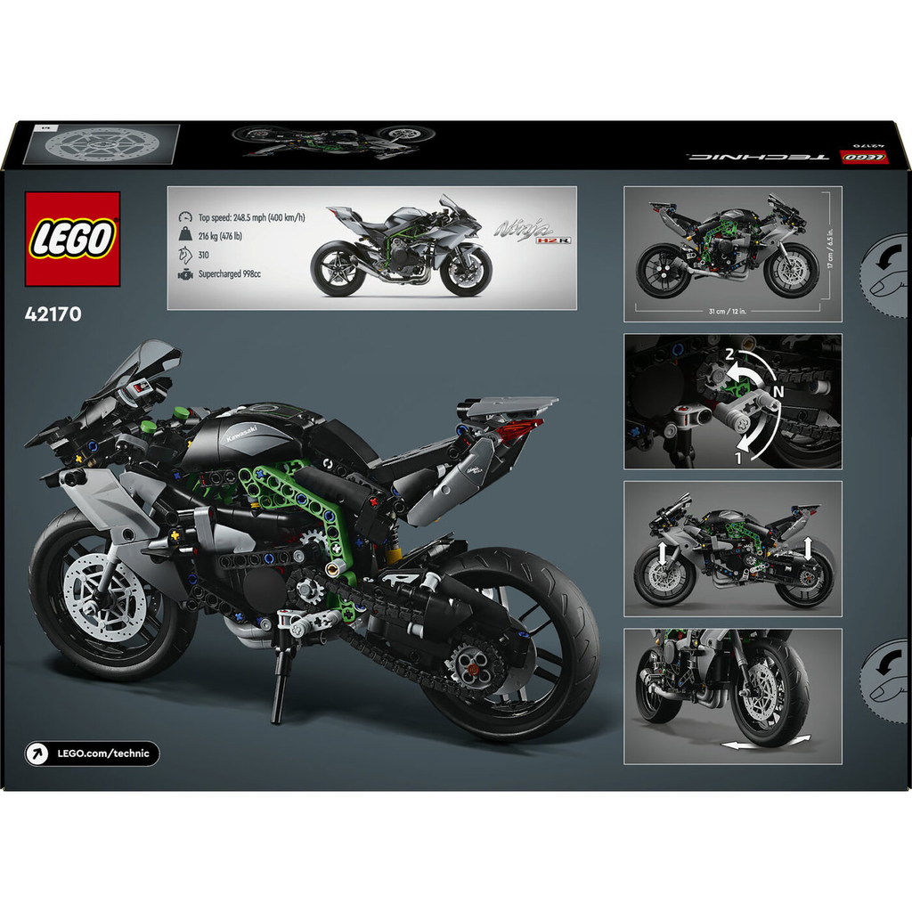 LEGO Technic 42170 La moto Kawasaki Ninja H2R