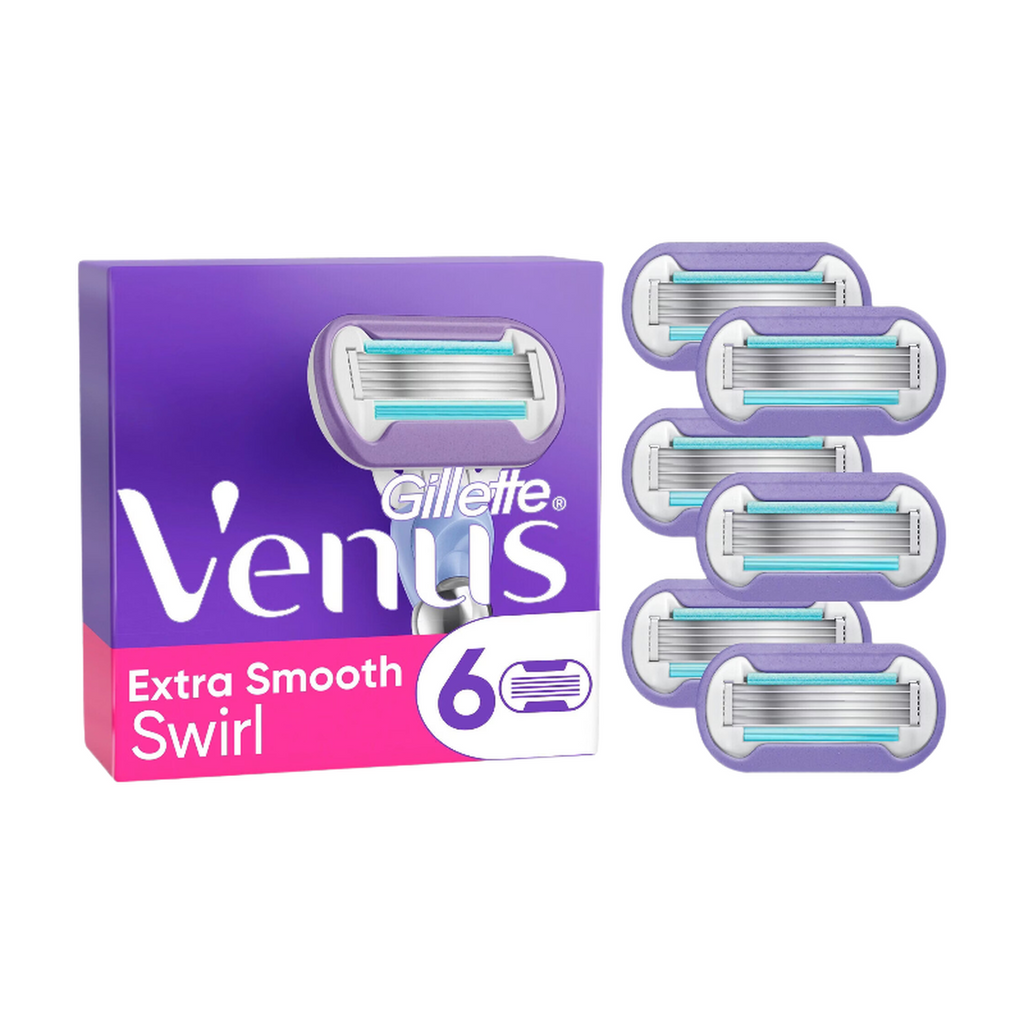 GILLETTE VENUS - Lames de rasoir Extra Smooth Swirl - 6 lames