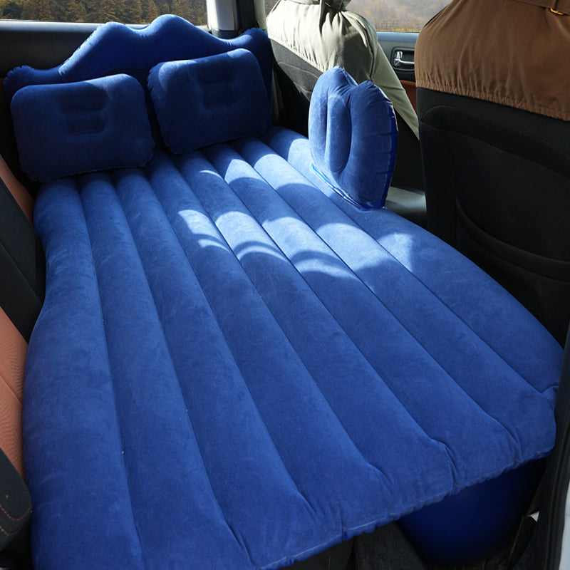 Matelas gonflable de voiture bleu, lit gonflable portable pour voiture 133*76cm, 1 pièce