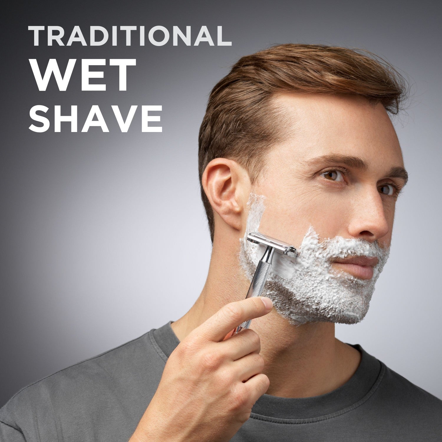 WILKINSON SWORD Double Edge - Rasoir de Sûreté Pour Homme - Manche + 5 Lames