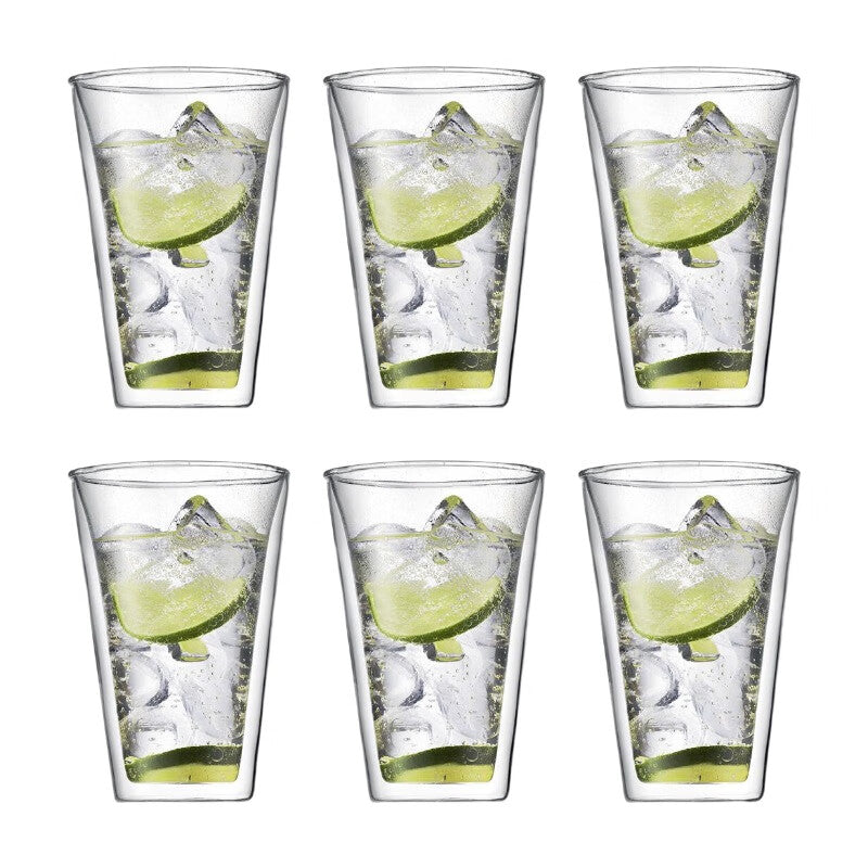 Bodum Canteen Lot de 6 grands verres à double paroi - 0,4 L