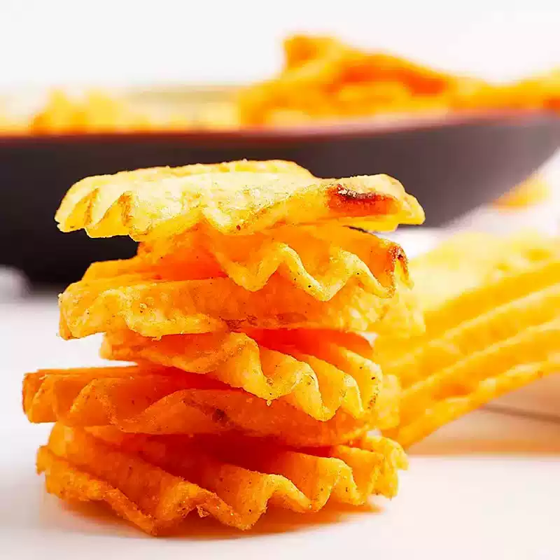 Big Wave Chips de pommes de terre saveur aile de poulet rôtie 135 g