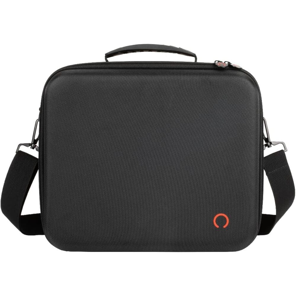 Konix Sacoche de protection et transport Big Carry Case console Nintendo Switch 2 - Filets rangement accessoires - 14 compartiments jeux - Noir