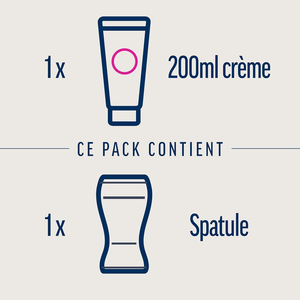 Veet Crème Dépilatoire Pure Corps & Jambes Peau Sensible 200 ml
