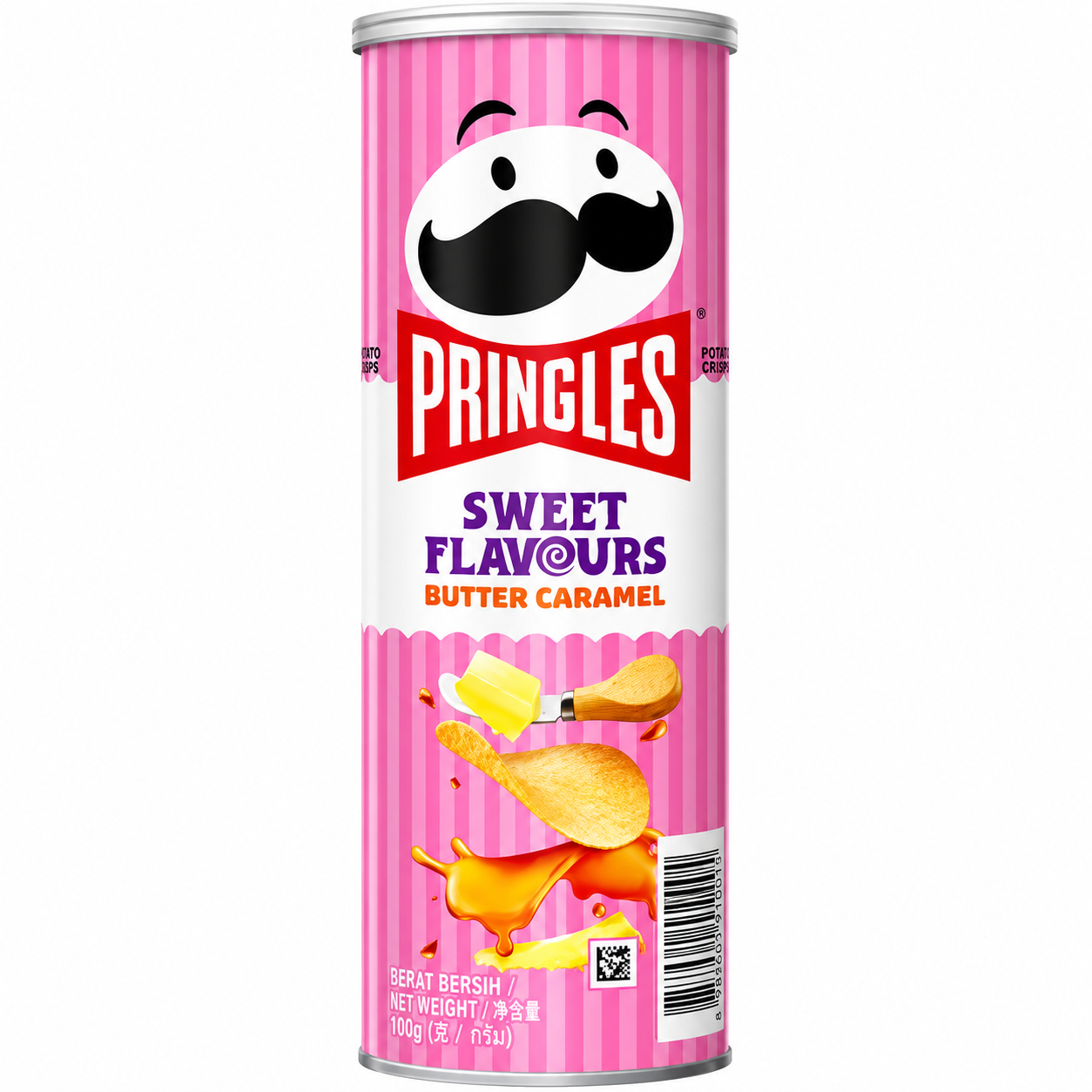 Pringles Beurre et caramel 110 g