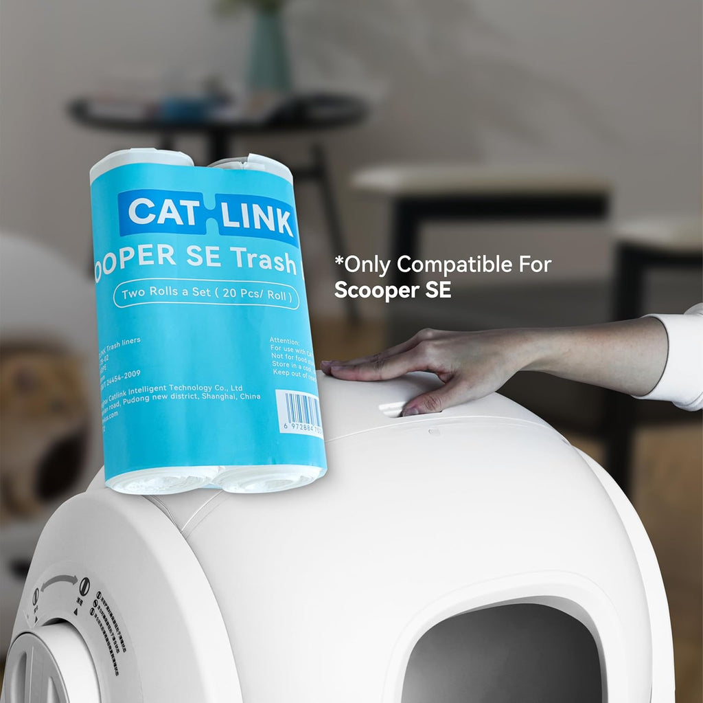 CATLINK Sac poubelle pour Baymax Blanc