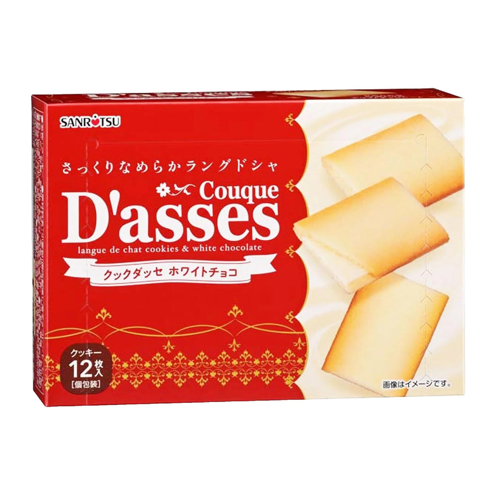 SANRITSU Couque Dasses au chocolat blanc