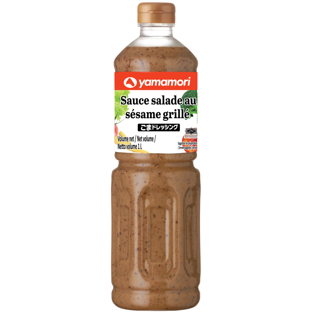 Yamamori Sauce Pour Salade Au Sésame Grillé - 1L