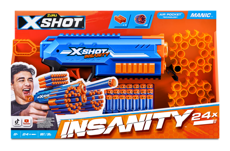 X-Shot Insanity Manic blaster