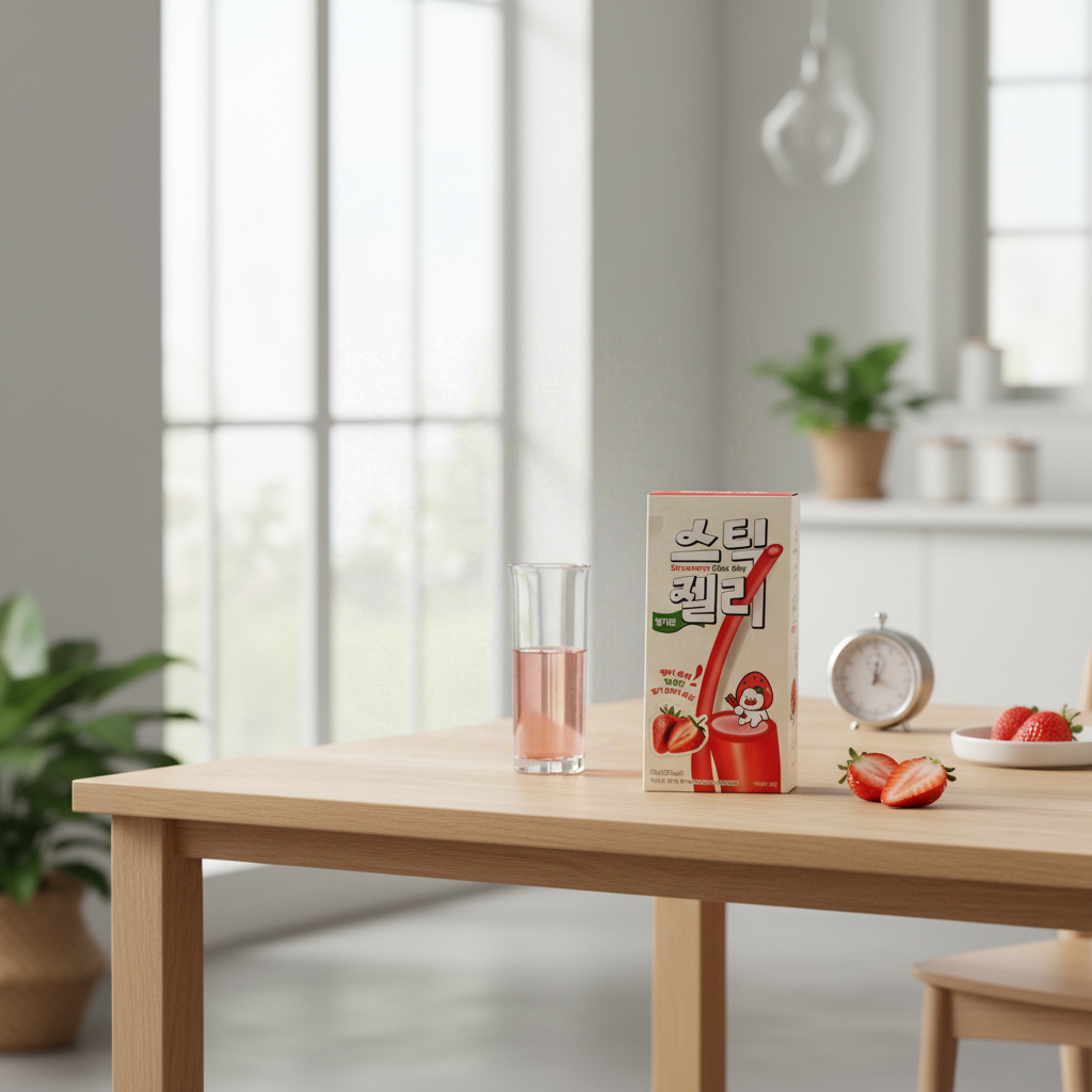 Kun Young Bâtonnet de bonbon à la fraise 60 g