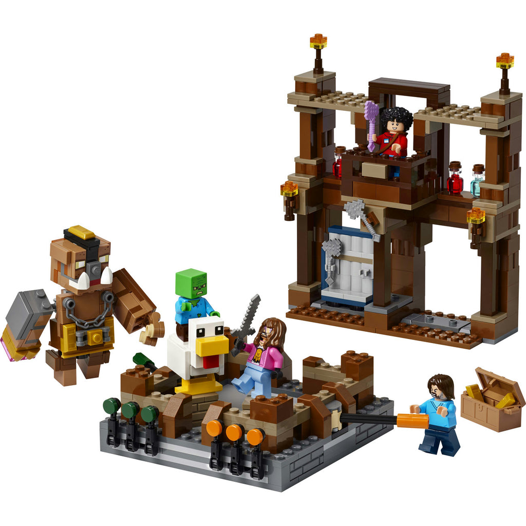 LEGO Minecraft 21272 Arène de Combat du Manoir de la Forêt Lot de 712