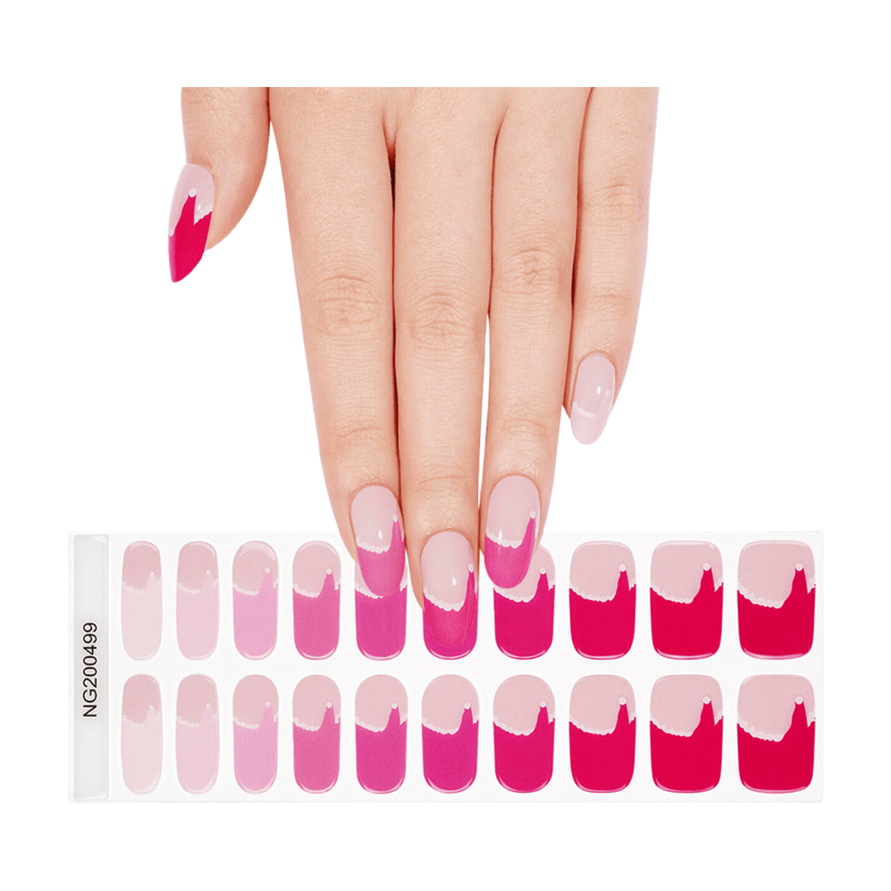 MeoMagic 14-230 Autocollants gels pour ongles - 20 pièces