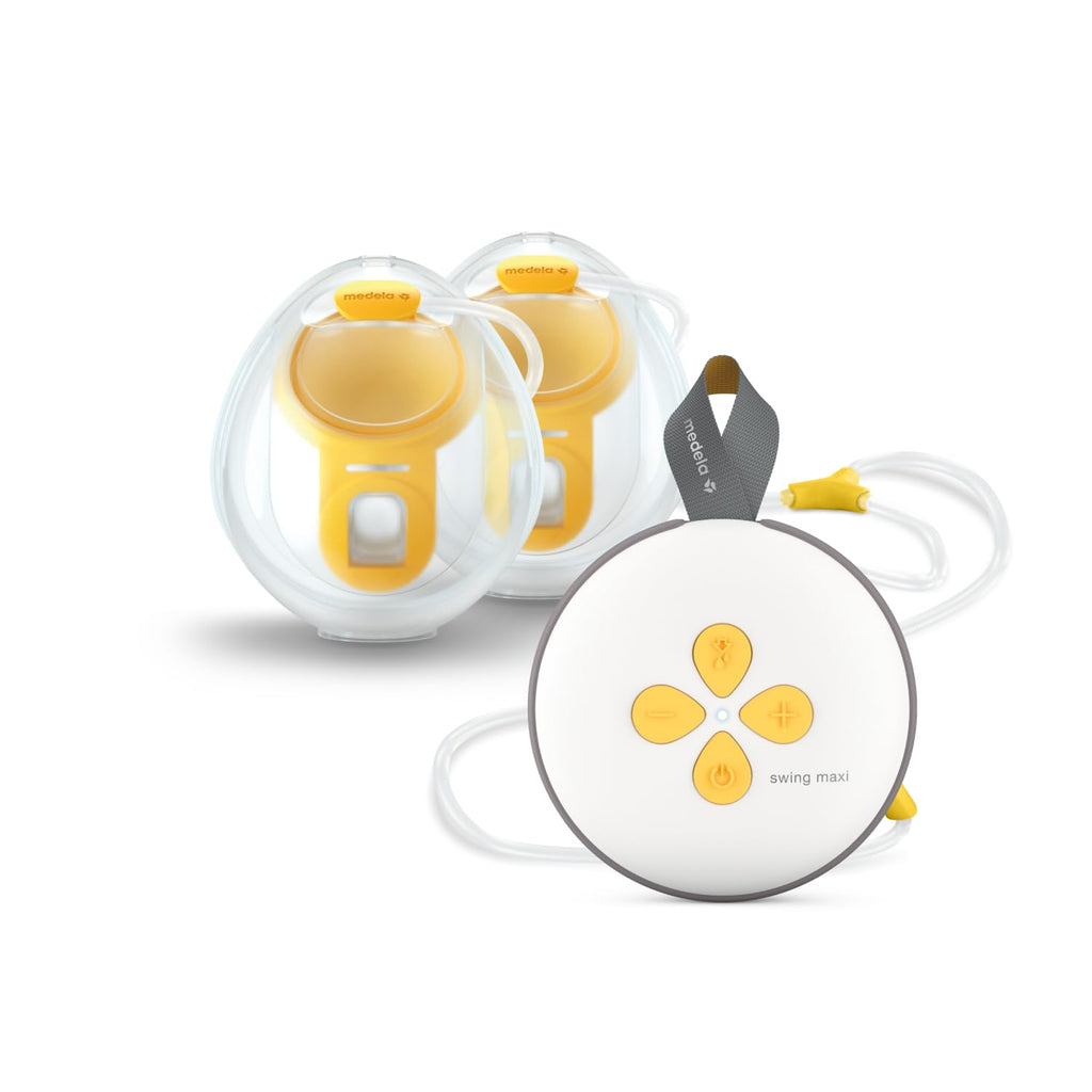 MEDELA Swing Maxi Hands-Free - Tire-lait électrique double, coquilles 21/24 mm