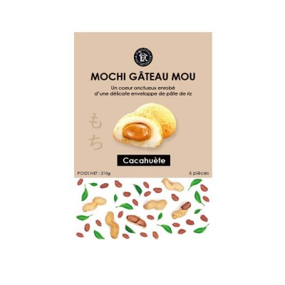 mon panier d'Asie TOUTE L' ASIE AU QUOTIDIEN Mochis aux cacahuètes - 210 g