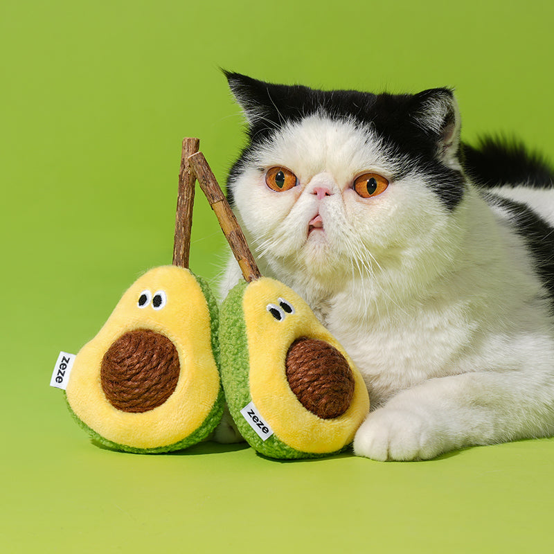zeze Jouet balle avocat au matatabi