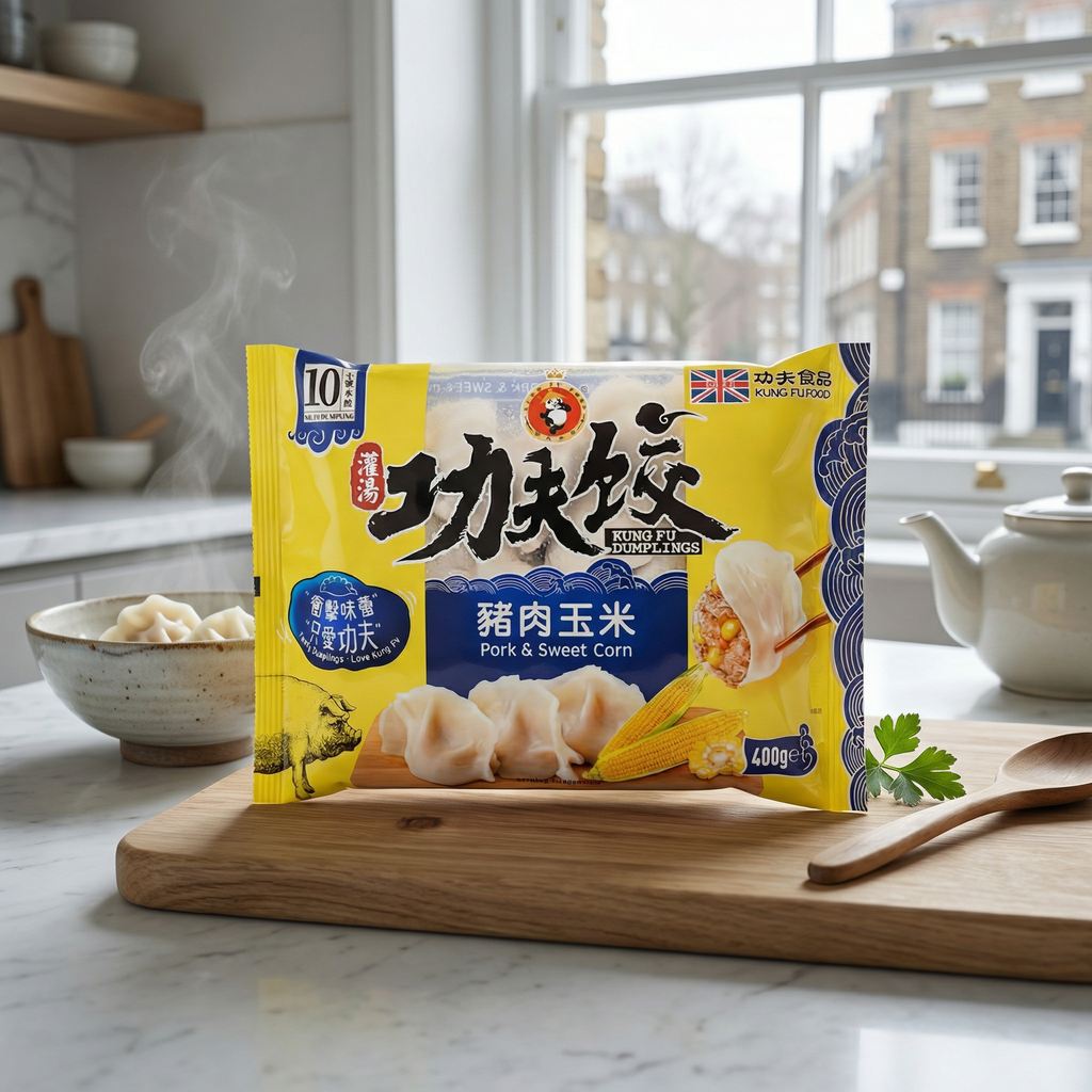 KUNG FU Raviolis porc et maïs 400 g