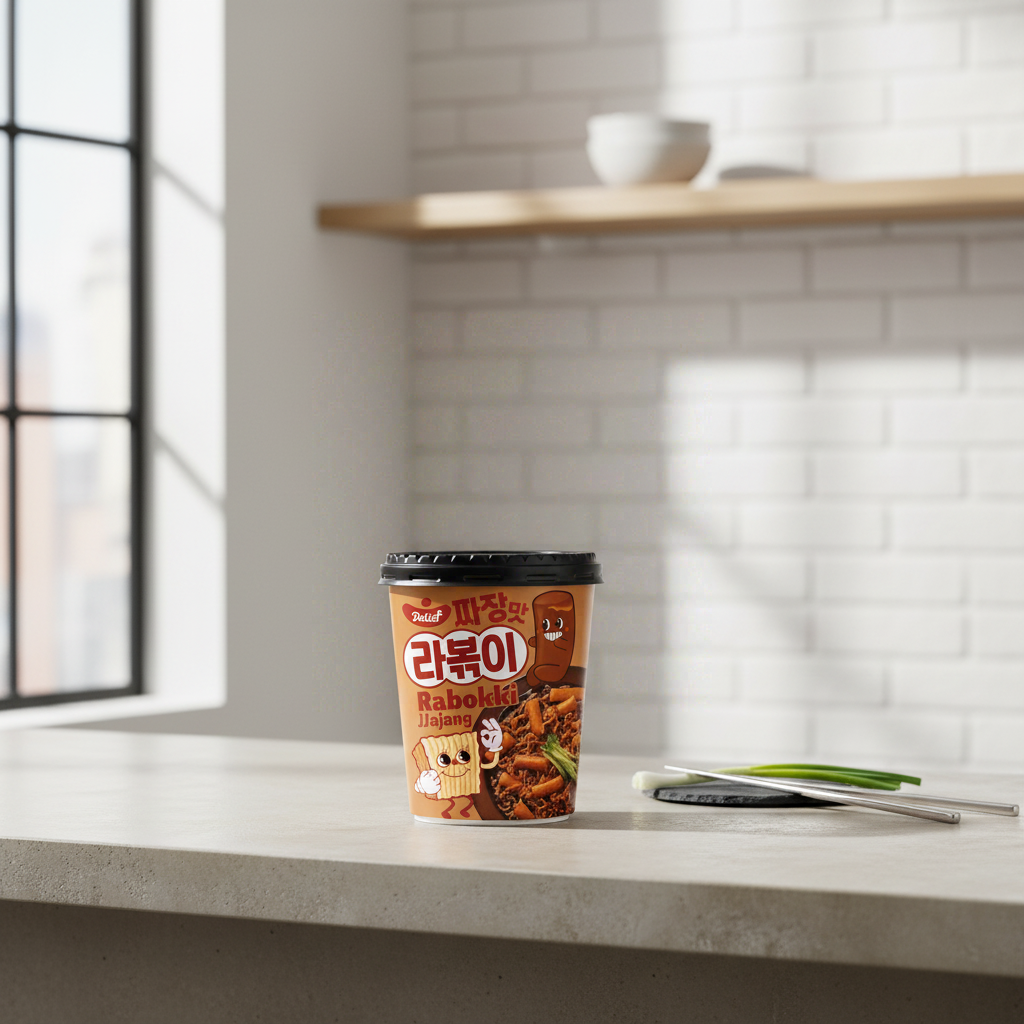 Delief Rabokki saveur Jjajang - 165 g