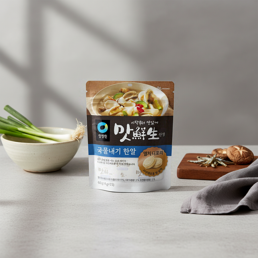 Daesang Base de soupe et sauce à l’anchois 60 g