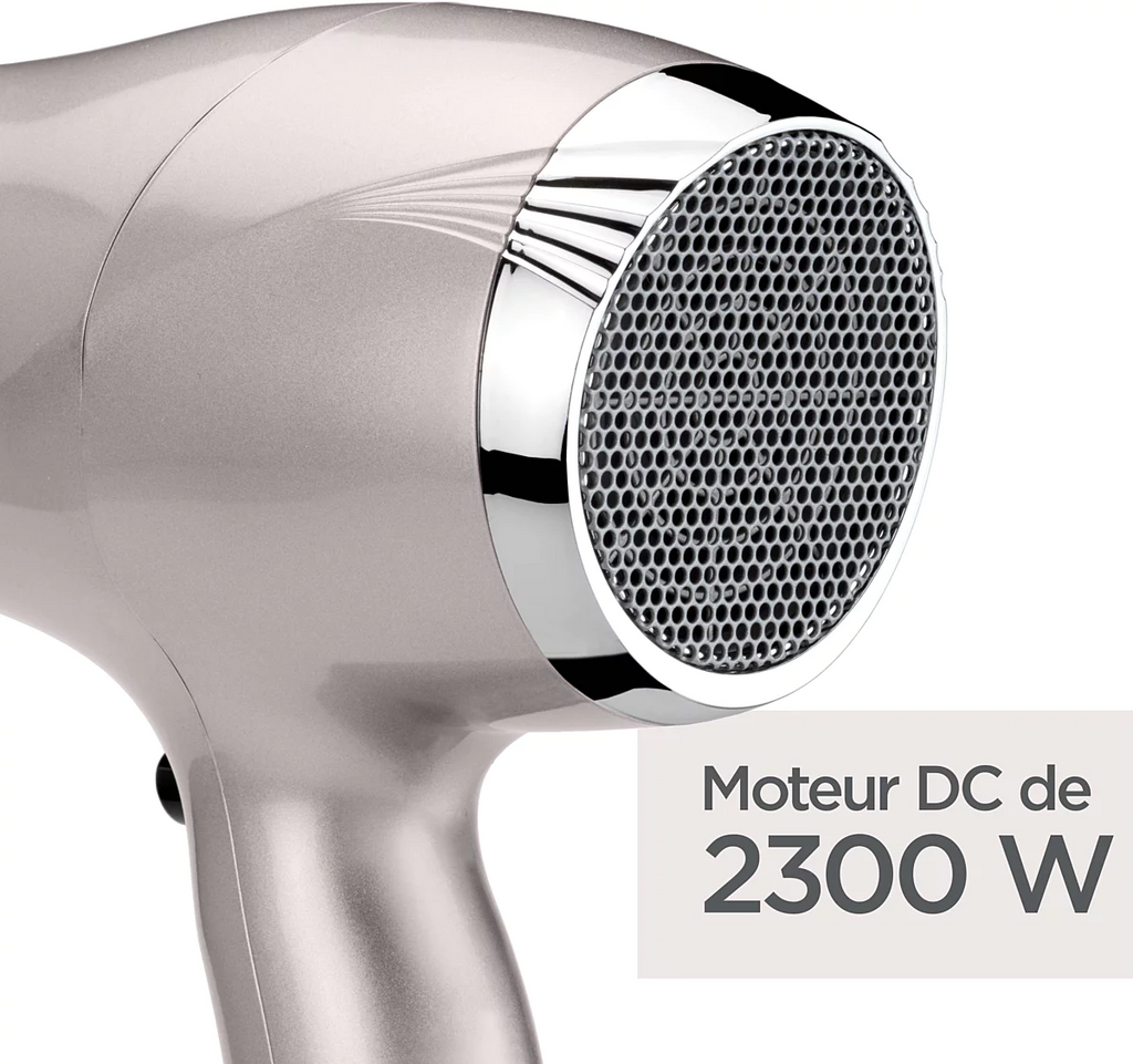 BaByliss D781E Sèche-cheveux 2300 W Mauve lustré Rose