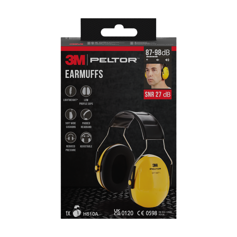 3M Coquilles antibruit PELTOR™ Optime™ I SNR 27 dB