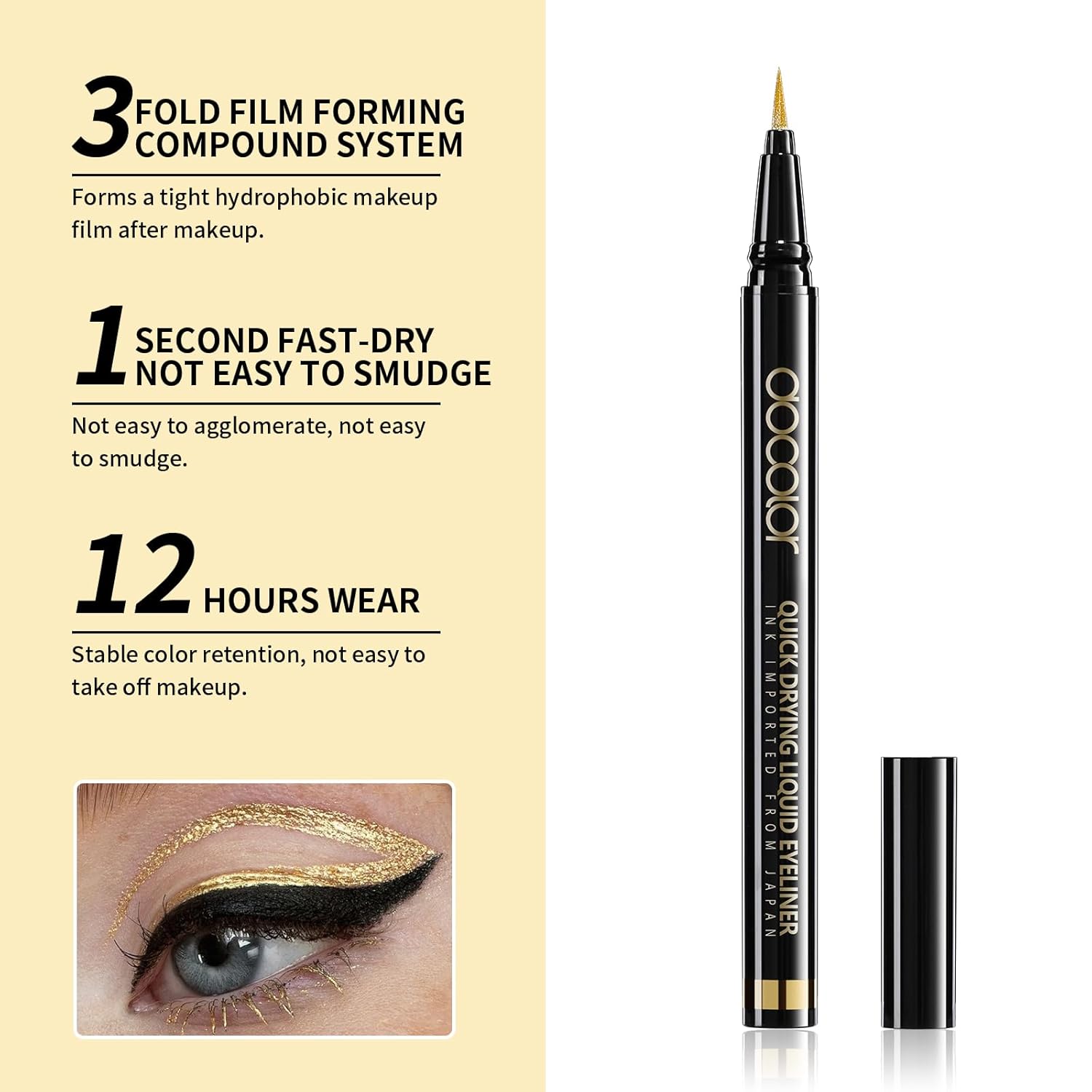 Docolor Eyeliner liquide Doré