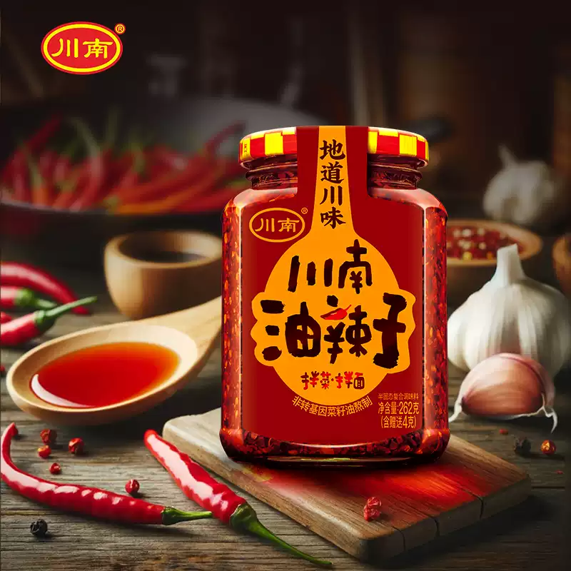 Chuan Nan Huile pimentée - 262 g