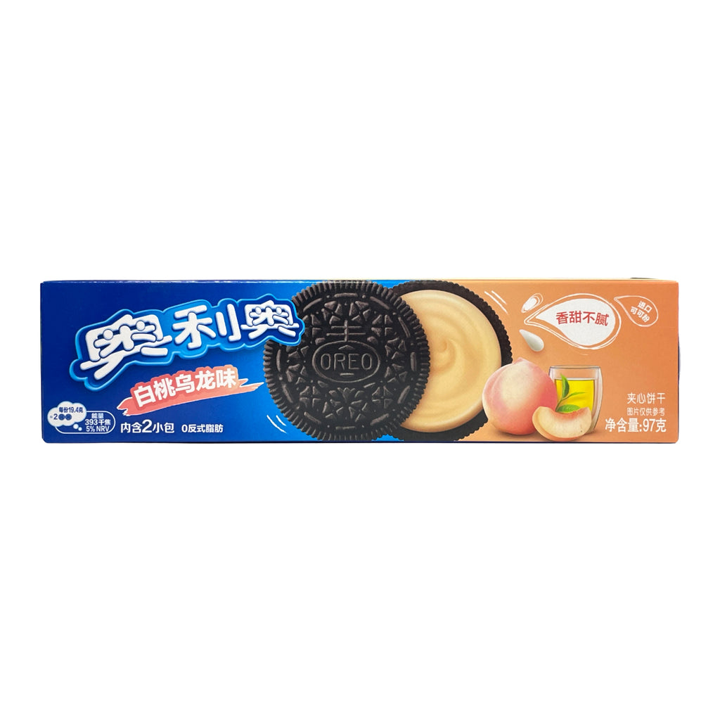 Oreo Biscuits Saveur Pêche Oolong 97 g (Contient 2 Paquets)