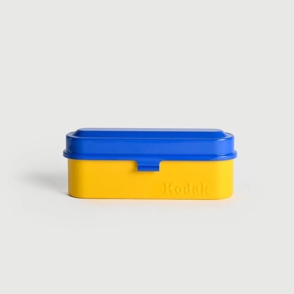 Kodak Boîte de rangement en métal pour pellicule 135 mm (bleu)