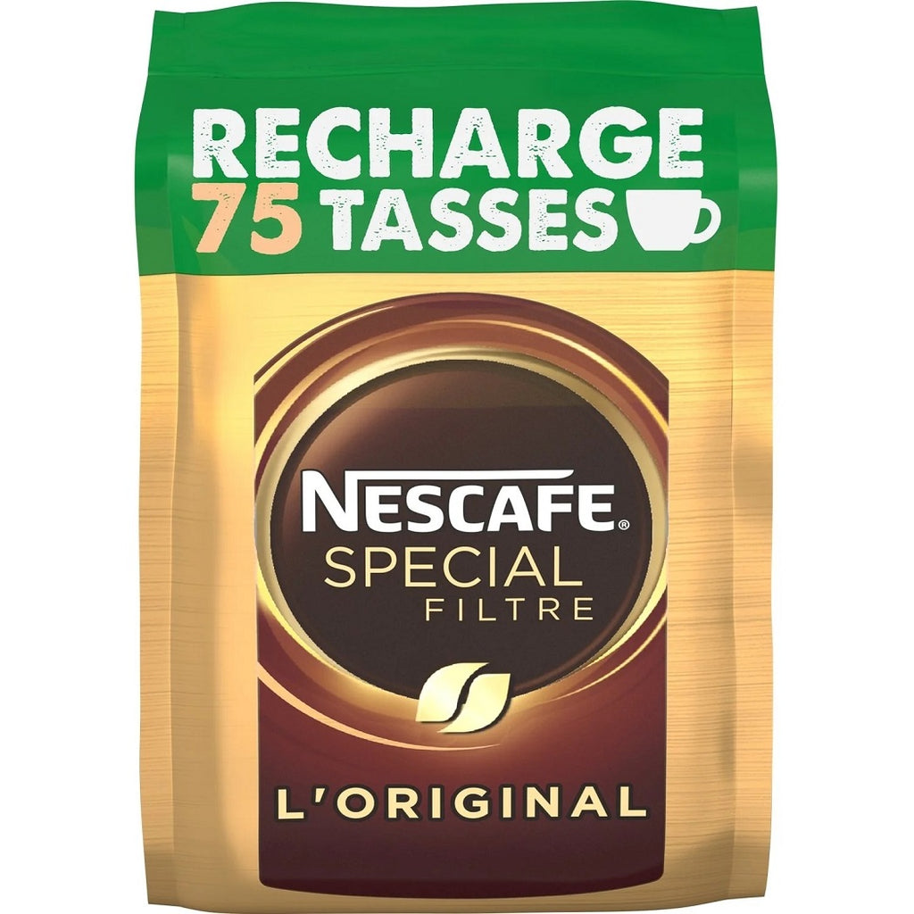 NESCAFÉ Café soluble spécial filtre original, 150 g (recharge)
