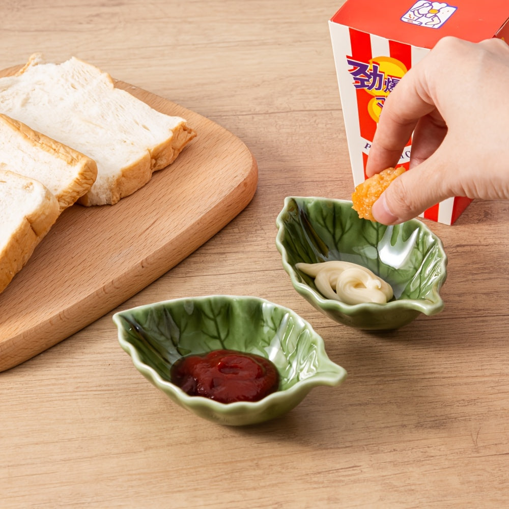 YumiPLUS Kit d’apéritifs en forme de feuille, 6 pièces