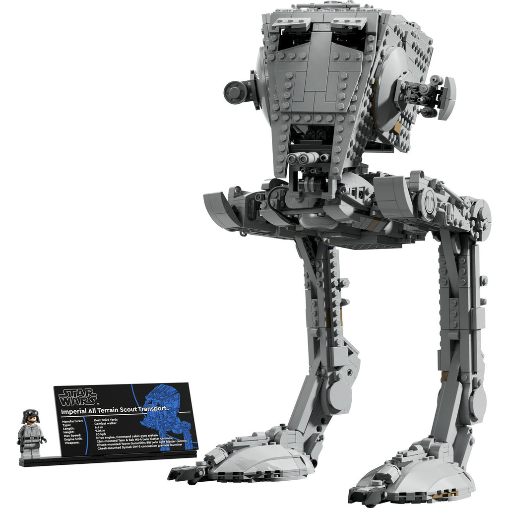 LEGO Star Wars AT-ST Walker 75417 Set de Construction Jouet pour Adultes (1 513 Pièces)