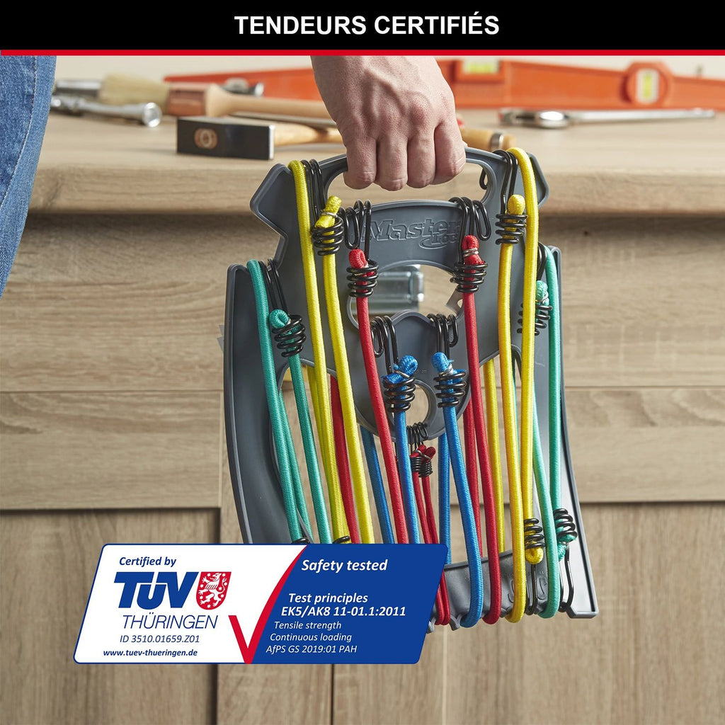 STANLEY® Intelli Tools Organisateur de tendeurs élastiques double fil - Lot de 10