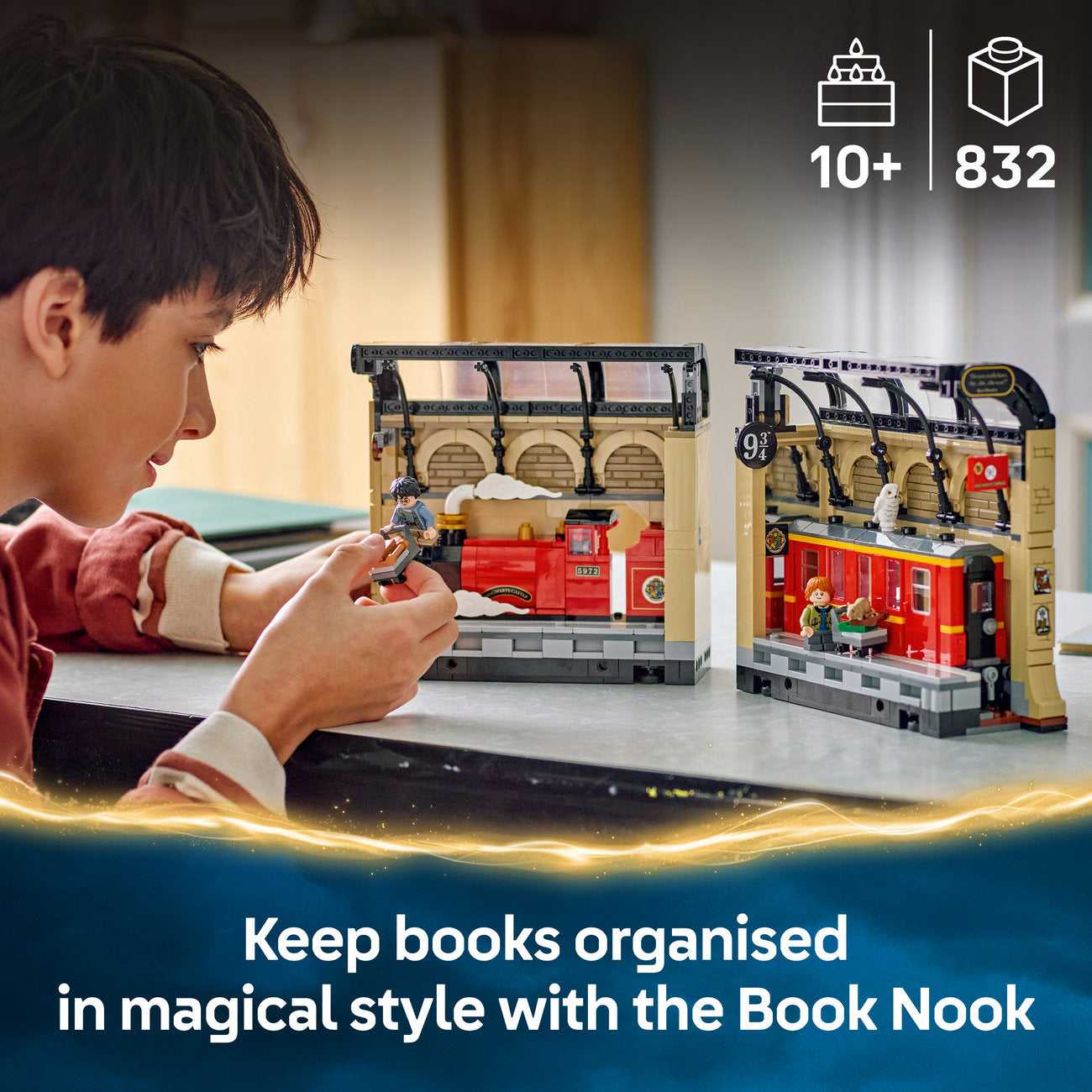 LEGO Harry Potter™ 76450 Book nook : le Poudlard Express