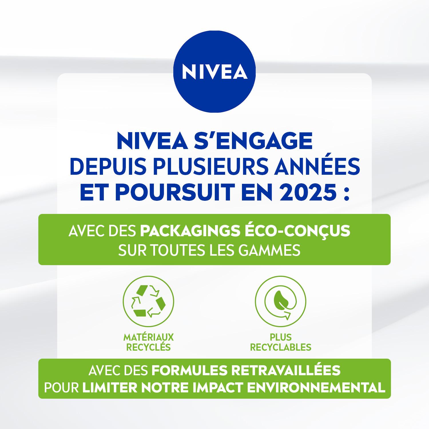 NIVEA Essentiels Soin Jour 24H Hydratant FPS15 Peaux Normales à Mixtes 50 ml