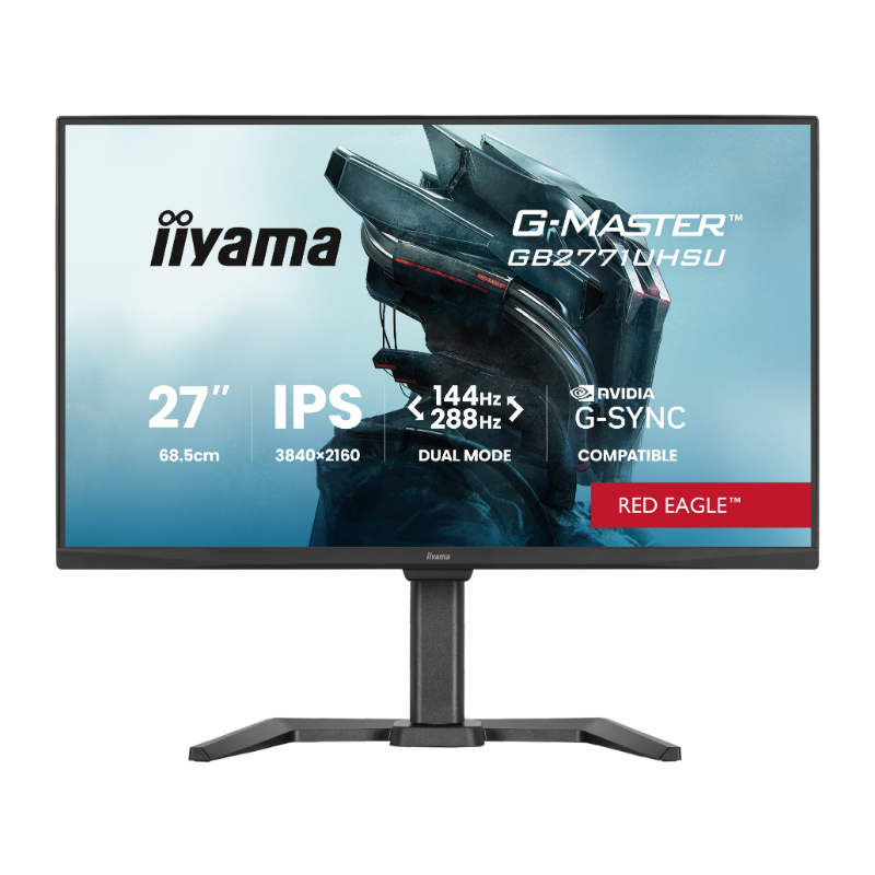 iiyama G-MASTER GB2771UHSU-B1 Moniteur 68,6 cm (27") 3840 x 2160 pixels 4K Ultra HD LED Noir
