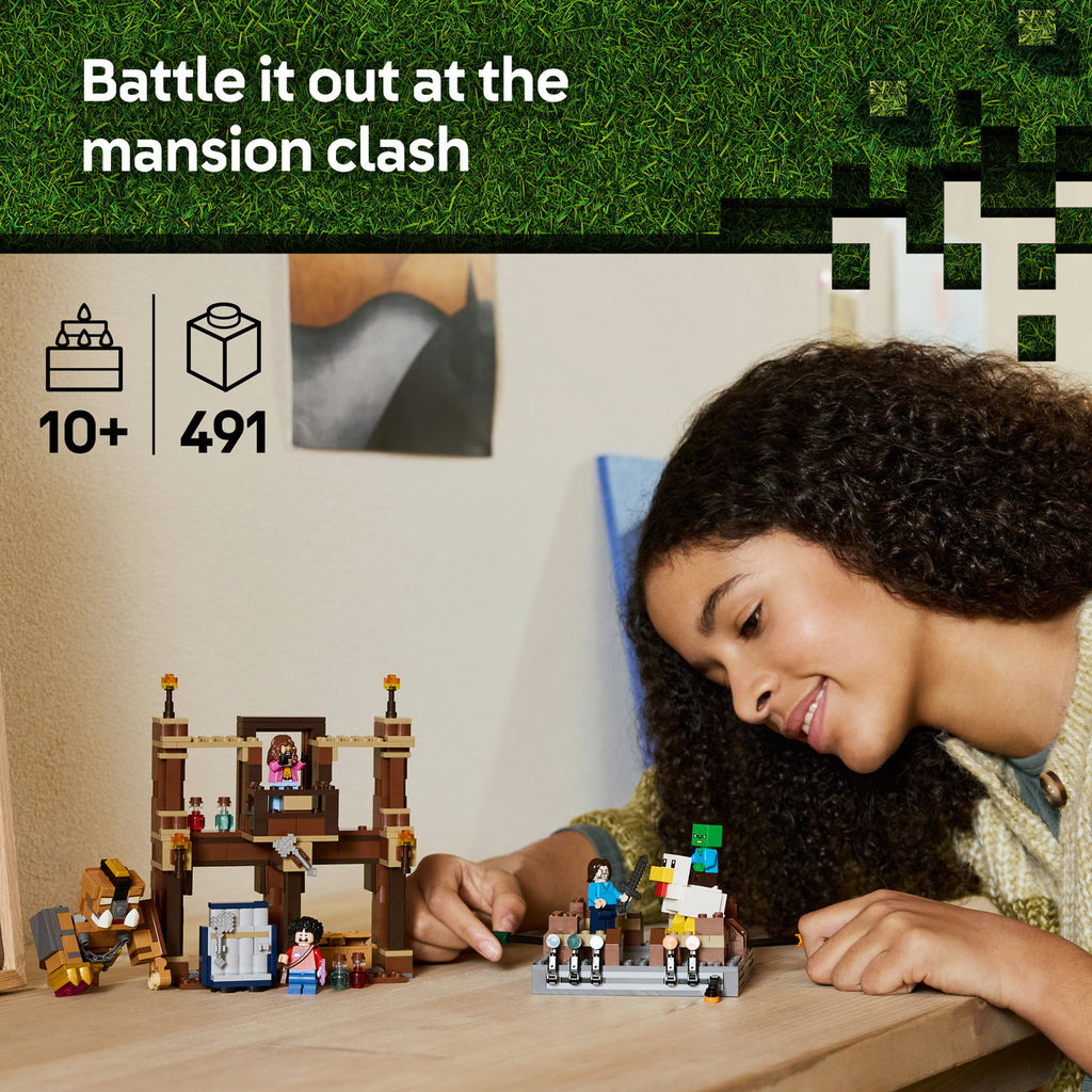 LEGO Minecraft 21272 Arène de Combat du Manoir de la Forêt Lot de 712
