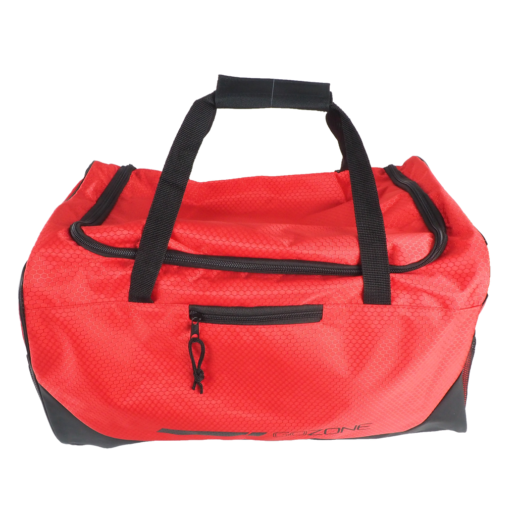 GoZone Sac de sport léger, 100 % polyester durable, Poignée à fermeture auto-agrippante, Poches latérales ouvertes en maille, Léger et durable