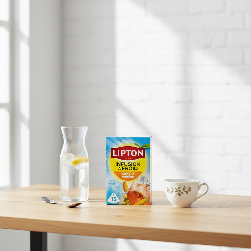 LIPTON Infuse à froid Mangue rooibos 15 sachets